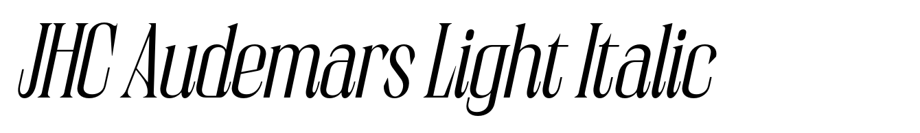 JHC Audemars Light Italic
